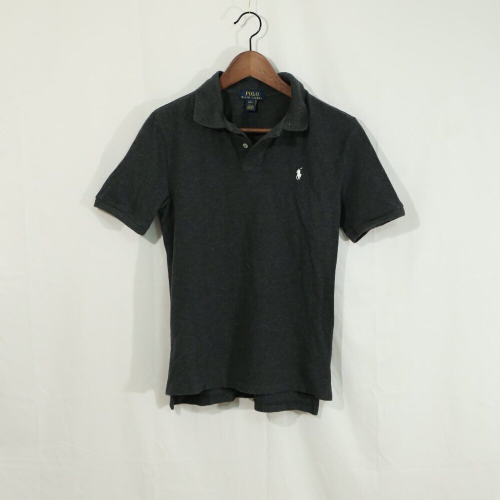 Polo Ralph Lauren Men’s Polo Shirt Gray Short Sleeve Classic Fit Pony Logo large